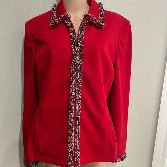 ST. JOHN SPORT COTTON JACKET by Marie Gray